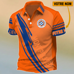 Montpellier HSC – Chemise polo Édition spéciale Avec Nom Personnalisé