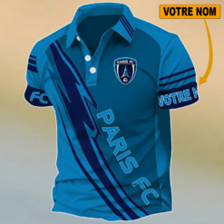 Paris FC – Chemise polo Édition spéciale Avec Nom Personnalisé