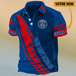 Paris Saint-Germain – Chemise polo Édition spéciale Avec Nom Personnalisé
