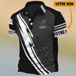 Provence Rugby – Chemise polo Édition spéciale Avec Nom Personnalisé