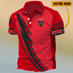 RC Toulonnais – Chemise polo Édition spéciale Avec Nom Personnalisé