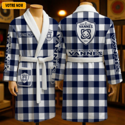 RC Vannes – Peignoir en polaire Nouveau style Avec Nom Personnalisé