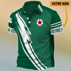Red Star FC – Chemise polo Édition spéciale Avec Nom Personnalisé