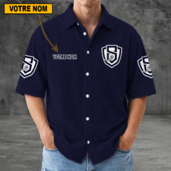 SC Aubagne Air Bel – Chemise décontractée Nouvelle édition avec nom personnalisé
