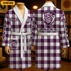 Soyaux-Angoulême XV – Peignoir en polaire Nouveau style Avec Nom Personnalisé