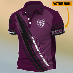 Soyaux-Angoulême XV – Chemise polo Édition spéciale Avec Nom Personnalisé