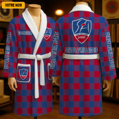 Stade Aurillacois – Peignoir en polaire Nouveau style Avec Nom Personnalisé