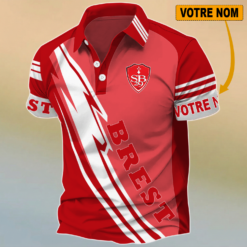 Stade Brestois 29 – Chemise polo Édition spéciale Avec Nom Personnalisé