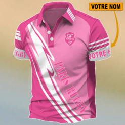 Stade Francais – Chemise polo Édition spéciale Avec Nom Personnalisé