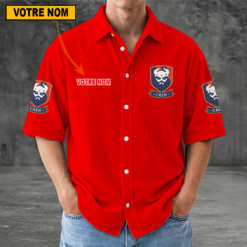 Stade Malherbe Caen – Chemise décontractée Nouvelle édition avec nom personnalisé