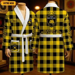 Stade Rochelais – Peignoir en polaire Nouveau style Avec Nom Personnalisé