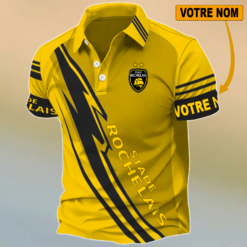 Stade Rochelais – Chemise polo Édition spéciale Avec Nom Personnalisé