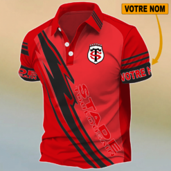 Stade Toulousain – Chemise polo Édition spéciale Avec Nom Personnalisé