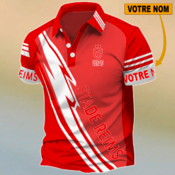 Stade de Reims – Chemise polo Édition spéciale Avec Nom Personnalisé