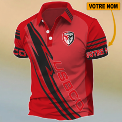 US Boulogne – Chemise polo Édition spéciale Avec Nom Personnalisé