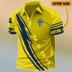 USON Nevers – Chemise polo Édition spéciale Avec Nom Personnalisé