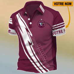 Union Bordeaux Bègles – Chemise polo Édition spéciale Avec Nom Personnalisé