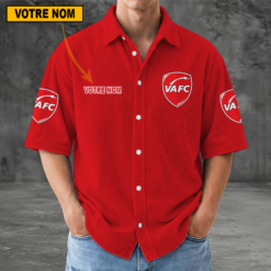 Valenciennes FC – Chemise décontractée Nouvelle édition avec nom personnalisé