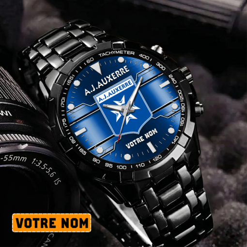 AJ Auxerre – Montre Aurora Nouvelle édition Avec Nom Personnalisé AJ Auxerre – Montre Aurora Nouvelle édition Avec Nom Personnalisé