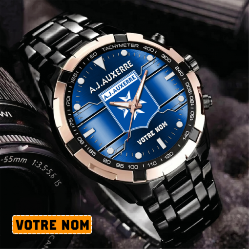AJ Auxerre – Montre Aurora Nouvelle édition Avec Nom Personnalisé AJ Auxerre – Montre Aurora Nouvelle édition Avec Nom Personnalisé