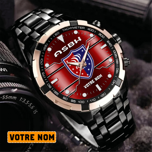 AS Béziers Hérault – Montre Aurora Nouvelle édition Avec Nom Personnalisé AS Béziers Hérault – Montre Aurora Nouvelle édition Avec Nom Personnalisé