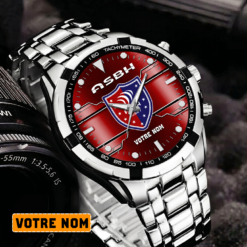 AS Béziers Hérault – Montre Aurora Nouvelle édition Avec Nom Personnalisé