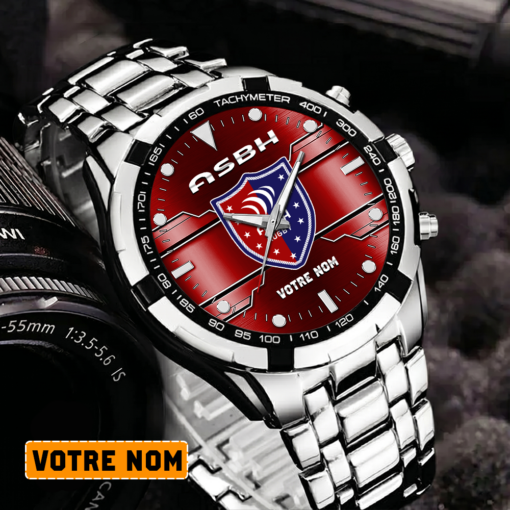 AS Béziers Hérault – Montre Aurora Nouvelle édition Avec Nom Personnalisé AS Béziers Hérault – Montre Aurora Nouvelle édition Avec Nom Personnalisé