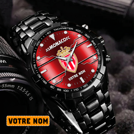 AS Monaco – Montre Aurora Nouvelle édition Avec Nom Personnalisé AS Monaco – Montre Aurora Nouvelle édition Avec Nom Personnalisé
