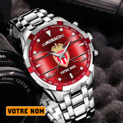 AS Monaco – Montre Aurora Nouvelle édition Avec Nom Personnalisé