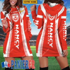 AS Nancy Lorraine – Robe hoodie femme Édition spéciale Avec Nom Personnalisé