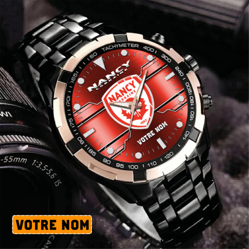 AS Nancy Lorraine – Montre Aurora Nouvelle édition Avec Nom Personnalisé AS Nancy Lorraine – Montre Aurora Nouvelle édition Avec Nom Personnalisé