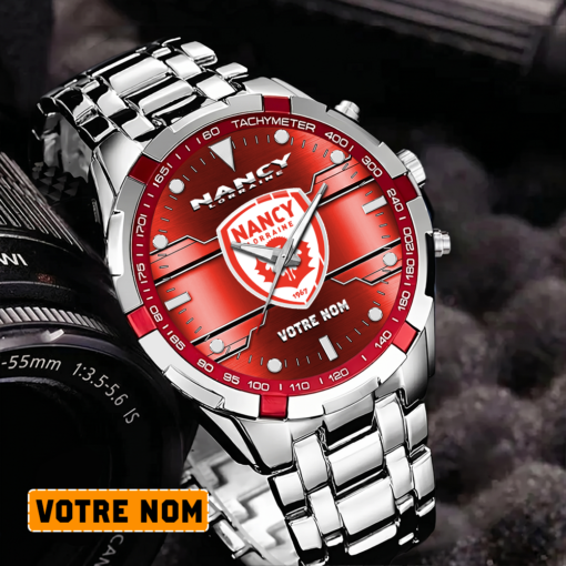 AS Nancy Lorraine – Montre Aurora Nouvelle édition Avec Nom Personnalisé AS Nancy Lorraine – Montre Aurora Nouvelle édition Avec Nom Personnalisé