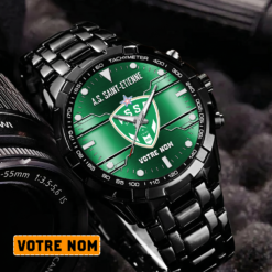 AS Saint-Étienne – Montre Aurora Nouvelle édition Avec Nom Personnalisé