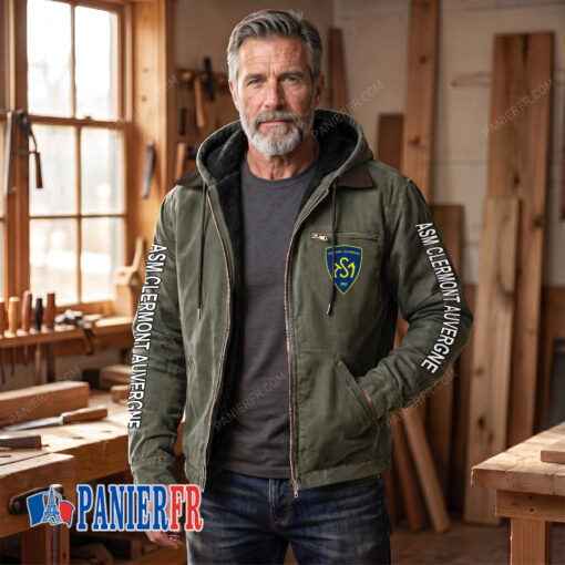 ASM Clermont Auvergne – Hoodie en flanelle nouvelle édition ASM Clermont Auvergne – Hoodie en flanelle nouvelle édition