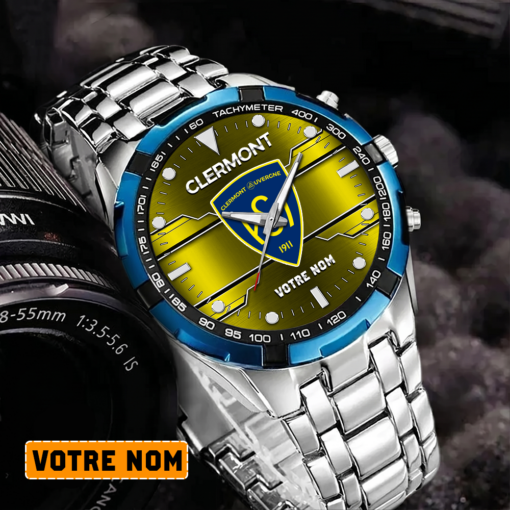 ASM Clermont Auvergne – Montre Aurora Nouvelle édition Avec Nom Personnalisé ASM Clermont Auvergne – Montre Aurora Nouvelle édition Avec Nom Personnalisé