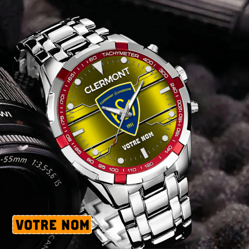 ASM Clermont Auvergne – Montre Aurora Nouvelle édition Avec Nom Personnalisé ASM Clermont Auvergne – Montre Aurora Nouvelle édition Avec Nom Personnalisé