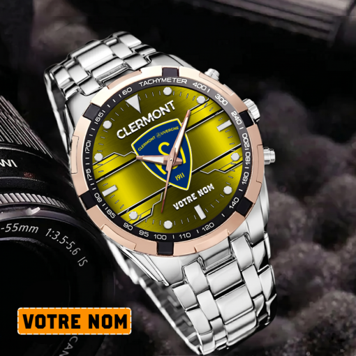 ASM Clermont Auvergne – Montre Aurora Nouvelle édition Avec Nom Personnalisé ASM Clermont Auvergne – Montre Aurora Nouvelle édition Avec Nom Personnalisé
