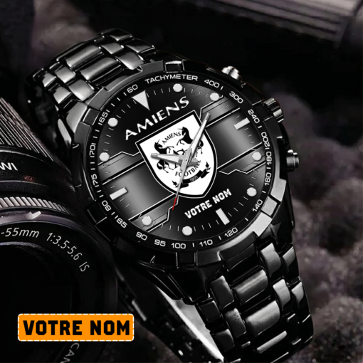 Amiens SC – Montre Aurora Nouvelle édition Avec Nom Personnalisé Amiens SC – Montre Aurora Nouvelle édition Avec Nom Personnalisé