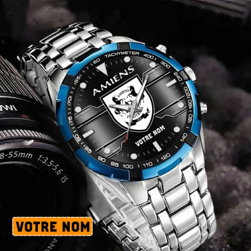 Amiens SC – Montre Aurora Nouvelle édition Avec Nom Personnalisé Amiens SC – Montre Aurora Nouvelle édition Avec Nom Personnalisé