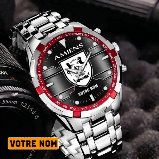 Amiens SC – Montre Aurora Nouvelle édition Avec Nom Personnalisé Amiens SC – Montre Aurora Nouvelle édition Avec Nom Personnalisé