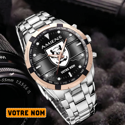 Amiens SC – Montre Aurora Nouvelle édition Avec Nom Personnalisé Amiens SC – Montre Aurora Nouvelle édition Avec Nom Personnalisé