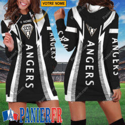 Angers SCO – Robe hoodie femme Édition spéciale Avec Nom Personnalisé