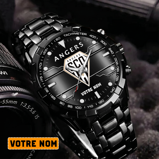 Angers SCO – Montre Aurora Nouvelle édition Avec Nom Personnalisé Angers SCO – Montre Aurora Nouvelle édition Avec Nom Personnalisé
