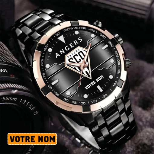 Angers SCO – Montre Aurora Nouvelle édition Avec Nom Personnalisé Angers SCO – Montre Aurora Nouvelle édition Avec Nom Personnalisé