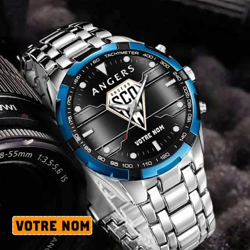 Angers SCO – Montre Aurora Nouvelle édition Avec Nom Personnalisé Angers SCO – Montre Aurora Nouvelle édition Avec Nom Personnalisé
