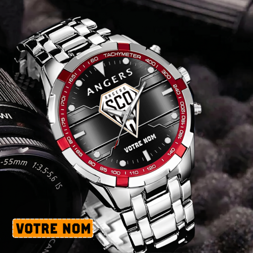 Angers SCO – Montre Aurora Nouvelle édition Avec Nom Personnalisé Angers SCO – Montre Aurora Nouvelle édition Avec Nom Personnalisé