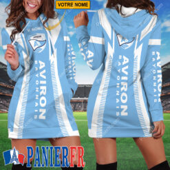 Aviron Bayonnais – Robe hoodie femme Édition spéciale Avec Nom Personnalisé