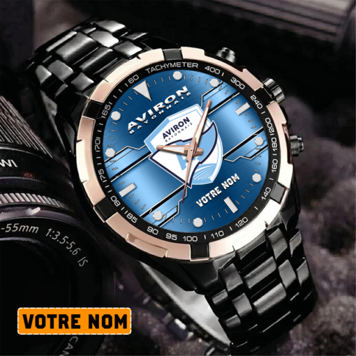 Aviron Bayonnais – Montre Aurora Nouvelle édition Avec Nom Personnalisé Aviron Bayonnais – Montre Aurora Nouvelle édition Avec Nom Personnalisé