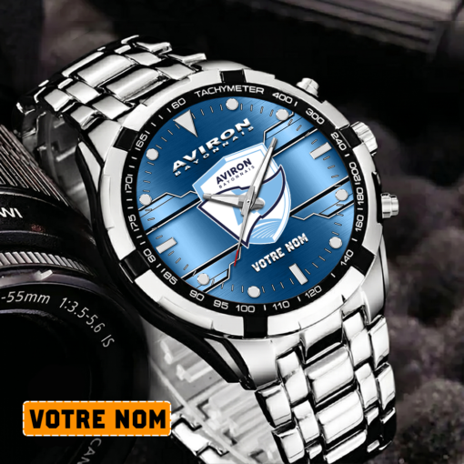 Aviron Bayonnais – Montre Aurora Nouvelle édition Avec Nom Personnalisé Aviron Bayonnais – Montre Aurora Nouvelle édition Avec Nom Personnalisé