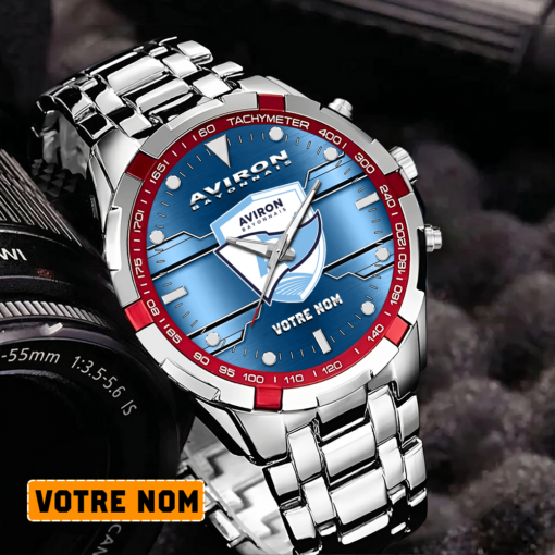 Aviron Bayonnais – Montre Aurora Nouvelle édition Avec Nom Personnalisé Aviron Bayonnais – Montre Aurora Nouvelle édition Avec Nom Personnalisé